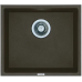 Гранитная мойка Quadro 45x40 Espresso Fabiano