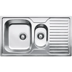 Нерж. мойка 88x50 с фруктовницей микродекор (0,80) Fabiano Нерж. мойка 88x50 с фруктовницей микродекор (0,80) Fabiano