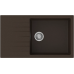 Гранитная мойка Classic 86x50 XL Espresso (New) Fabiano