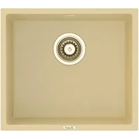 Гранитная мойка Quadro 45x40 Cream Fabiano