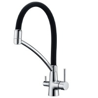 Комбинированный FKM 3110 Chrome Black Fabiano Комбинированный FKM 3110 Chrome Black Fabiano