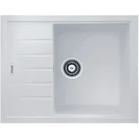 Гранитная мойка Classic 62x50 Alpine White Fabiano