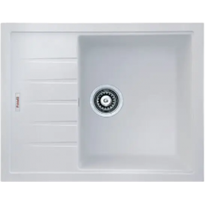 Гранитная мойка Classic 62x50 Alpine White Fabiano
