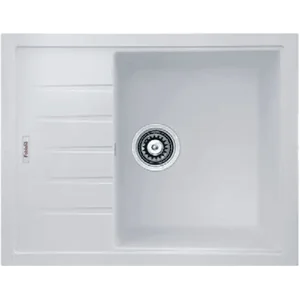 Гранитная мойка Classic 62x50 Alpine White Fabiano