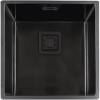 Нерж. мийка Quadro 44 R10 Nano Graphite Fabiano