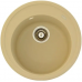 Гранитная мойка Arc 51 Cream Fabiano