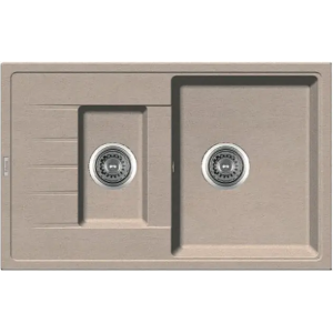 Гранитная мойка Classic 78x50x15 Beige Fabiano