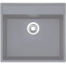 Гранитная мойка Quadro 56x51 Titanium Fabiano