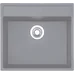 Гранитная мойка Quadro 56x51 Titanium Fabiano