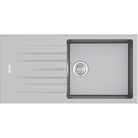 Гранитная мойка Classic 100x50 Grey Metallic Fabiano