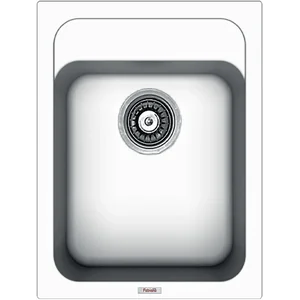 Гранитная мойка Classic 40x50 Alpine White Fabiano