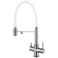 Комбинированный FKM 3143 Inox White Fabiano