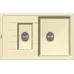 Гранитная мойка Classic 78x50x15 Cream Fabiano