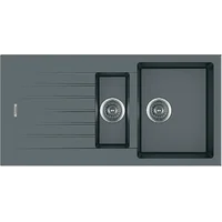 Гранитная мойка Classic 100x50x15 Titanium Fabiano