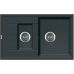 Гранитная мойка Classic 78x50x15 Antracit Fabiano