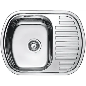 Нерж. мойка 63x49 микродекор (0,80) Fabiano Нерж. мойка 63x49 микродекор (0,80) Fabiano