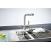 Кухонный смеситель FKM 46P SS Inox Fabiano