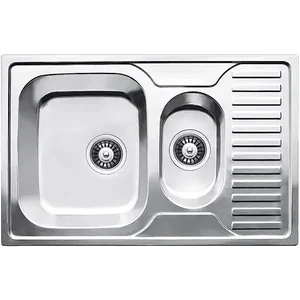 Нерж. мойка BR 78x50x15 матовая 304 Fabiano Нерж. мойка BR 78x50x15 матовая 304 Fabiano