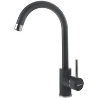 Кухонный смеситель FKM 41 SS Antracit Fabiano