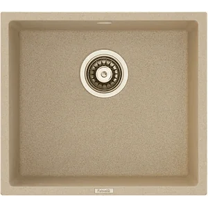 Гранитная мойка Quadro 45x40 Beige Fabiano