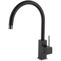 Кухонный смеситель FKM 50 SS Antracit Fabiano