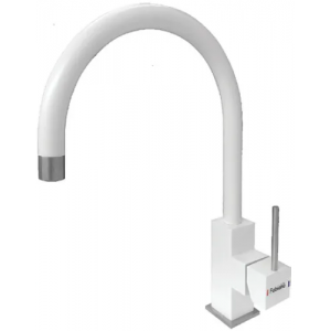 Кухонный смеситель FKM 50 SS Alpine White Fabiano