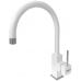 Кухонный смеситель FKM 50 SS Alpine White Fabiano
