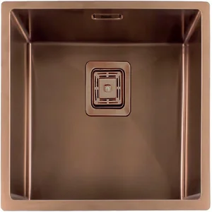 Нерж. мoйка Quadro 53 Nano Cooper R10 (53x44) 1,20 мм Fabiano Нерж. мoйка Quadro 53 Nano Cooper R10 (53x44) 1,20 мм Fabiano