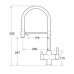 Комбинированный FKM 3143 Inox Black Fabiano