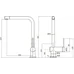 Кухонный смеситель FKM 55 SS Alpine White Fabiano
