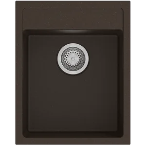 Гранитная мойка Classic 40x50 Espresso Fabiano