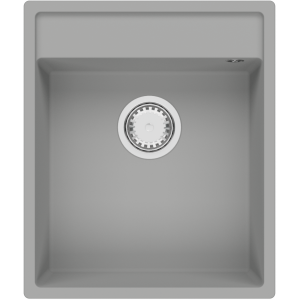 Гранитная мойка Cubix 44x52 Grey Metallic Fabiano