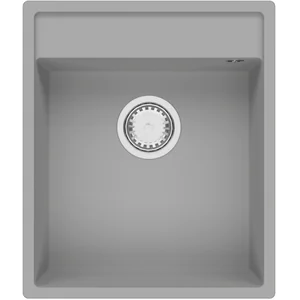 Гранитная мойка Cubix 44x52 Grey Metallic Fabiano