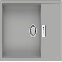 Гранитная мойка Cubix 86x50 XL Grey Metallic Fabiano