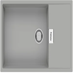 Гранитная мойка Cubix 86x50 XL Grey Metallic Fabiano