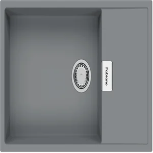 Гранитная мойка Cubix 86x50 XL Titanium Fabiano