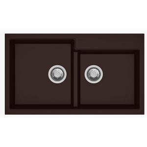 Гранитная мойка Navio 86x50x2 Expresso Fabiano