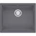 Гранитная мойка Quadro 55x46 Titanium Fabiano