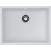 Гранитная мойка Quadro 61x46 Alpine White Fabiano