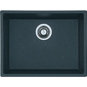 Гранитная мойка Quadro 61x46 Antracit Fabiano