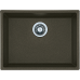 Гранитная мойка Quadro 61x46 Espresso Fabiano