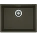 Гранитная мойка Quadro 61x46 Espresso Fabiano