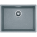 Гранитная мойка Quadro 61x46 Titanium Fabiano