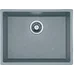Гранитная мойка Quadro 61x46 Titanium Fabiano