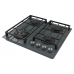 Газовая панель FHG 2844 VGHT Titanium Glass Fabiano