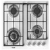 Газовая панель FHG 2844 VGHT White Glass Fabiano