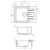 Гранитная мойка Classic 65x50 Antracit Fabiano