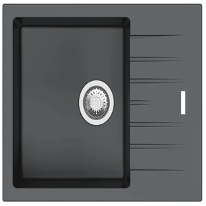 Гранитная мойка Classic 65x50 Titanium Fabiano