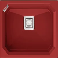 Гранитная мойка Crystal 61x46 Rouge Fabiano