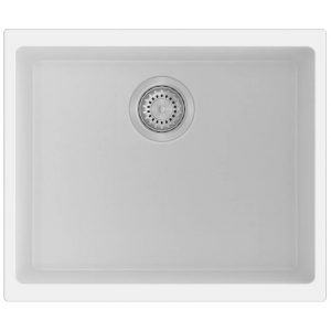 Гранитная мойка Navio 53x46 Alpine White Fabiano